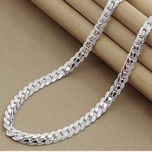 Silver Plated snake necklace/chain